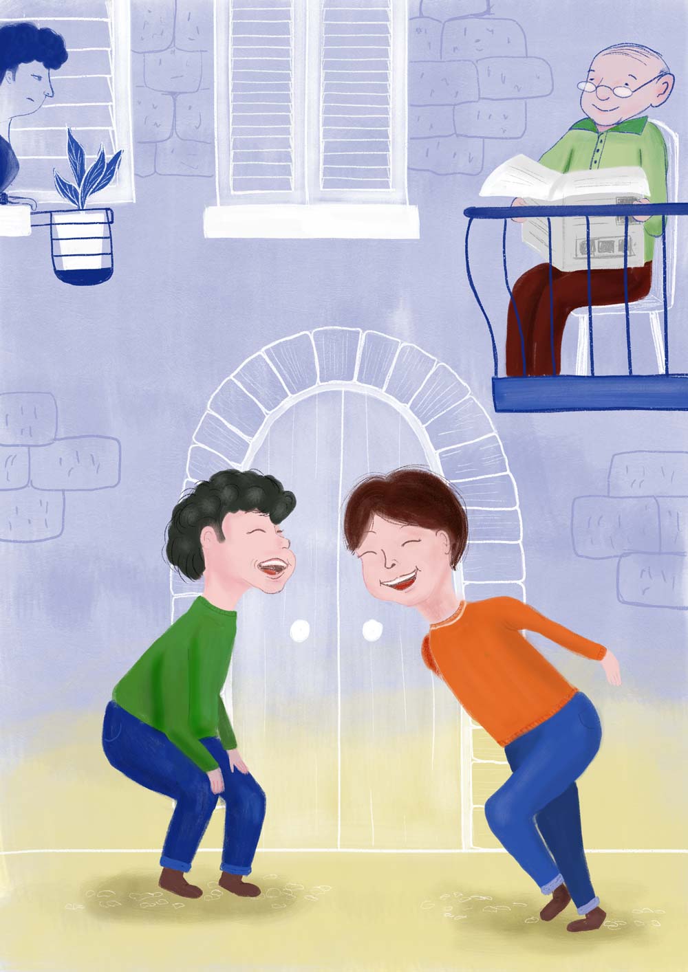 Brif bruf braf di Gianni Rodari illustrazione favola